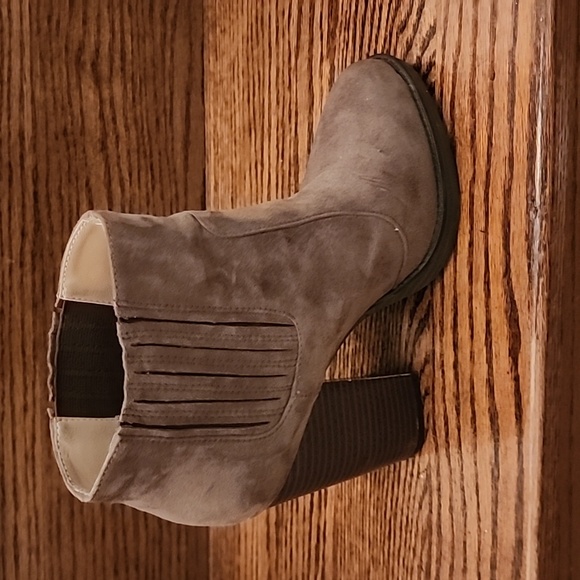 Zara suede ankle boots, sz.38, taupe colour - Picture 5 of 7